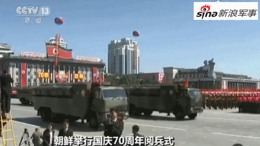 多种武器亮相！央视直击朝鲜70周年国庆日阅兵