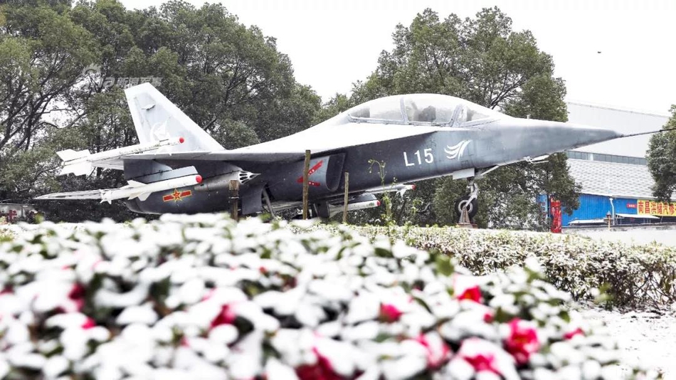 能当舰载教练机洪都航空l15教练机冬日猛产崽