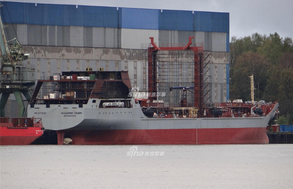 俄罗斯26年唯一补给舰终于出现 采用中国设备