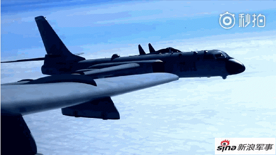 这是给中国海军用的?新一架轰-6k战略轰炸机疑曝光