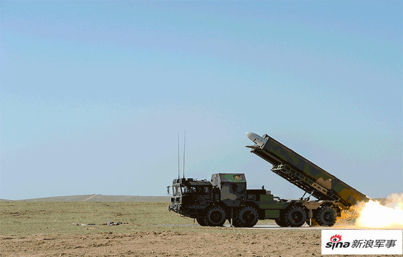 我火箭军射击长剑10导弹场面火爆_高清图集_新浪网