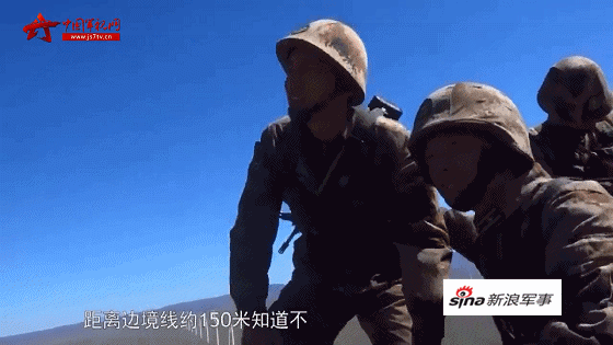 先烈战斗过的地方!我铁列克提边防战士巡边险被风刮飞