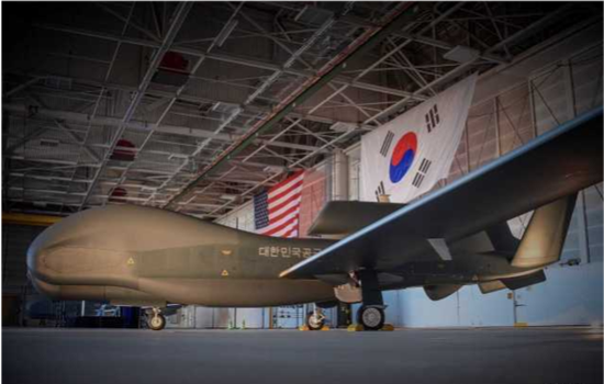 美制全球鹰侦察机到位 韩军侦察小组升格为联队