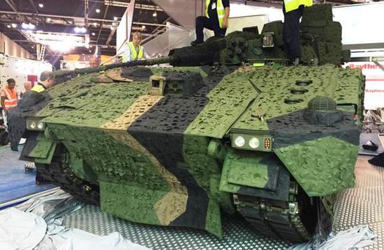 图注：内克斯特公司参与了英国“阿贾克斯”装甲侦察车的研发