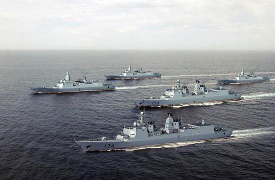 和美国海军一样，建造一支全驱舰队似乎是大势所趋
