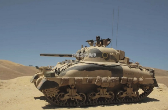 打隆美尔不错但仍需改进:英军谢尔曼坦克的首战|谢尔曼|隆美尔_新浪军