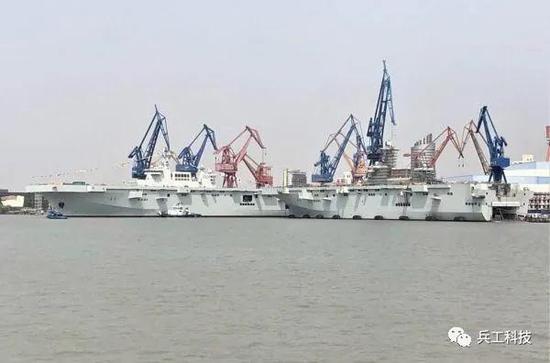 075两栖攻击舰开启＂下饺子＂模式 071还会继续建