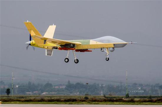图片：翼龙II型无人机，中国航空报版权