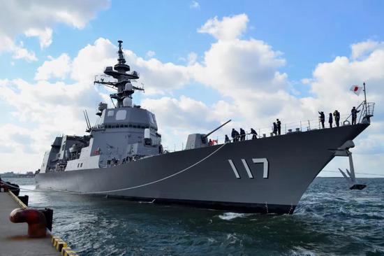 现在中日不少网友都在猜测,海自这次会派出哪条通用驱逐舰(dd)来访.