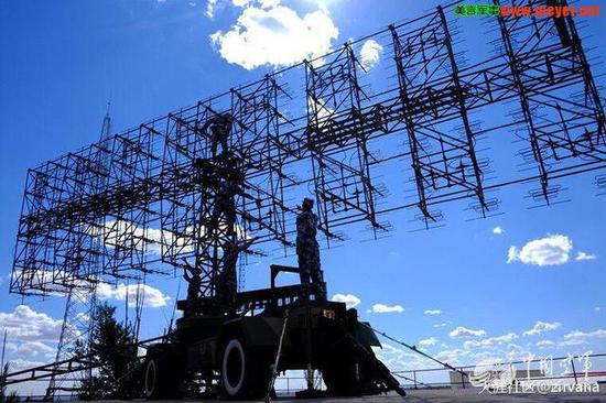 中国军队陆基装备的JY27雷达