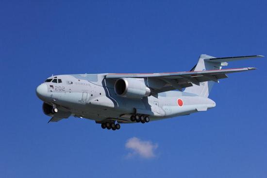 日本c2运输机赴巴黎航展公开展示两因素限制其销量