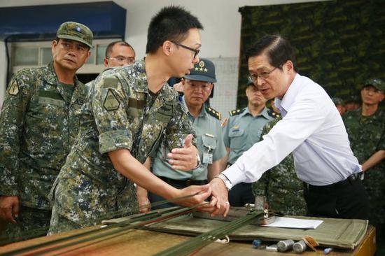 台军曾有2000人进行居家隔离 其中包括两名上将