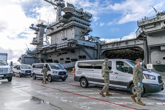 美军驻太平洋航母数量归零 还遭辽宁舰编队行动