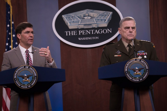 外媒：美军在这个夏天或都没法复工 高官正苦寻