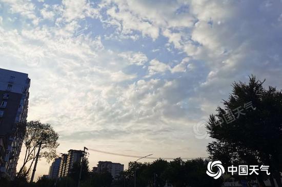 今晨，北京多云。