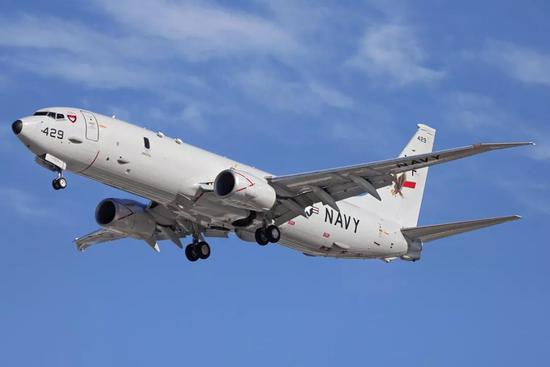 P-8A“波塞冬”反潜机（图源：Wikipedia）