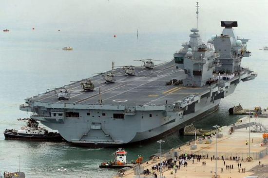 英网友:皇家海军只是靶子 中国用根筷子都能打败我们
