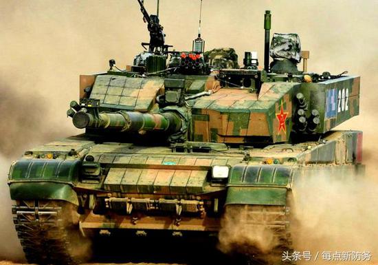 我99a2主战坦克皮厚火力强主动灭火装置反应仅01秒