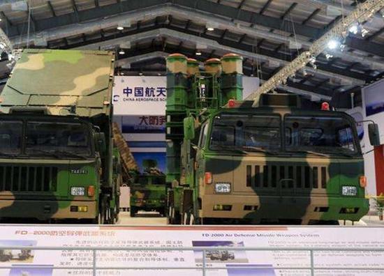 FD-2000防空导弹武器编制