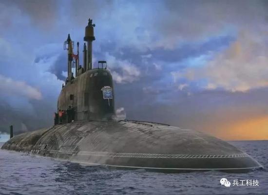 俄军新一代特种核潜艇将下水 可装备核鱼雷全球