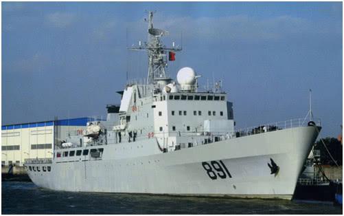 中国海军936舰载电磁炮再出海 进行海上武器试