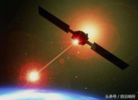 中国激光武器打卫星图片