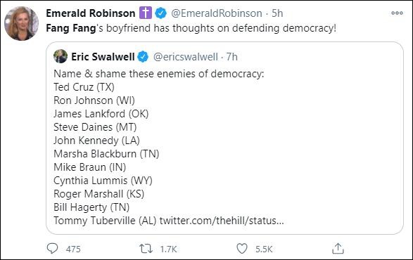 美国共和党议员要造反 “中国女间谍”却冲上热