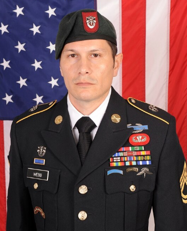 美国陆军特种部队成员杜克·韦伯