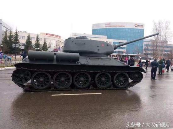 T-34-85能挂多个油箱