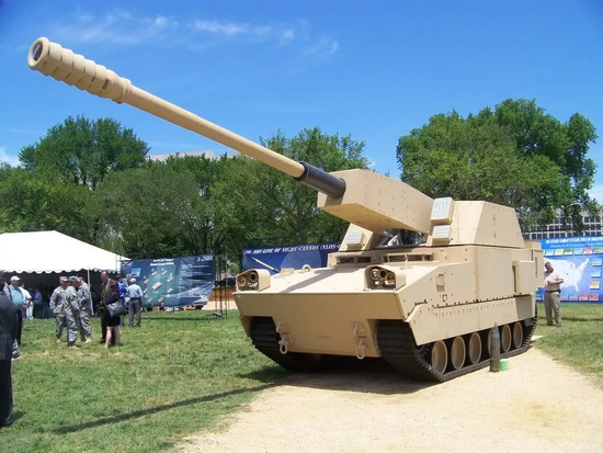 美新型m109火炮采用58倍径超长炮管 真比中国领先?
