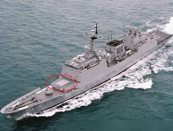 韩国访华战舰新增24单元垂发 可在本土覆盖中