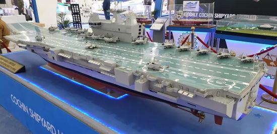 印度国产航母四月就要试航 现在还有一大堆设备