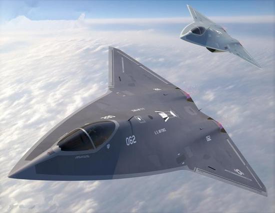 美国空军关于六代机的设想，更像一款高超音速飞行器