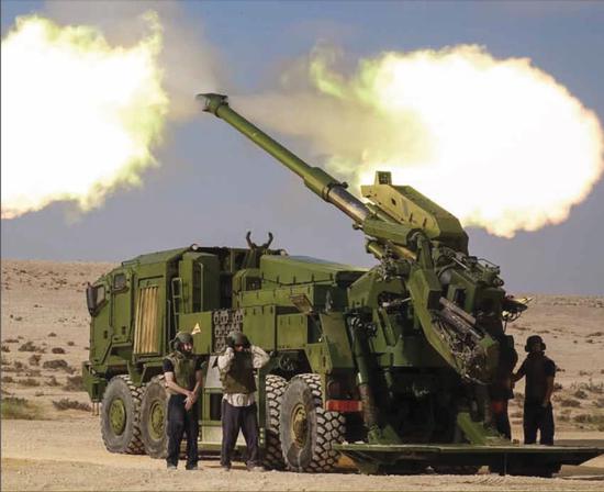 泰军接收12门以色列车载榴弹炮射程超40公里