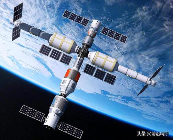 中国空间站概念图