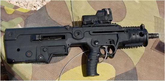 以色列军方目前正在使用的Micro Tavor（X95）突击步枪