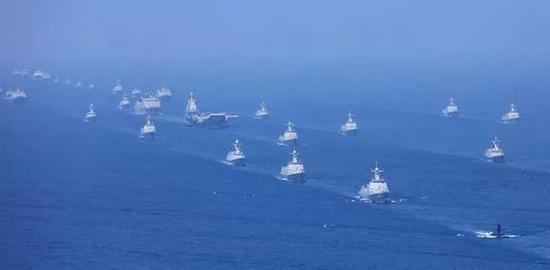 图片：中国海军需要更多舷号来满足“下饺子”的舰艇群。