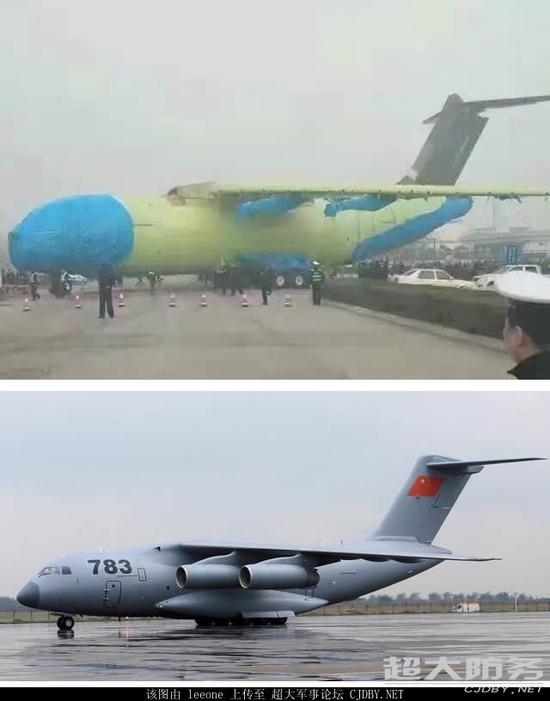 详解亮相阎良的改进型运20或为预警机平台换新航发
