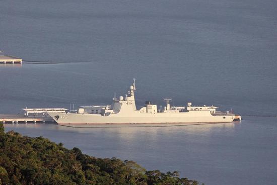 在此前已经有4艘052d驱逐舰入列中国海军,其中052d二号舰173长沙舰