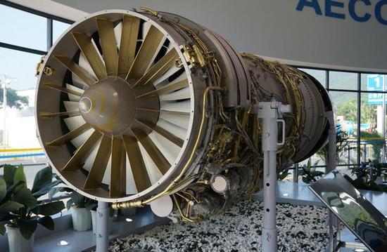 这就是太行发动机,也叫涡扇10系列发动机