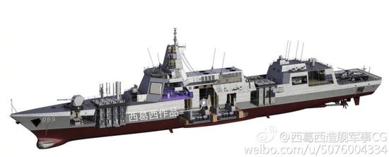 感谢作者@西葛西造舰军事cg