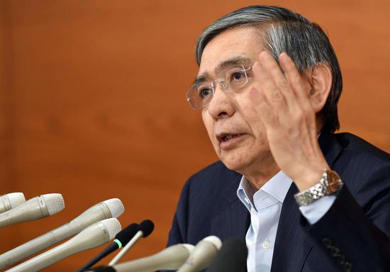 
	日本央行行长黑田东彦 
