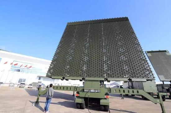 探测到的f-22的中国ylc-8b雷达