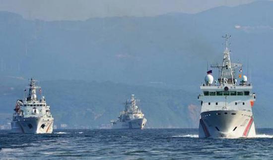 中国日本钓鱼岛开战图片