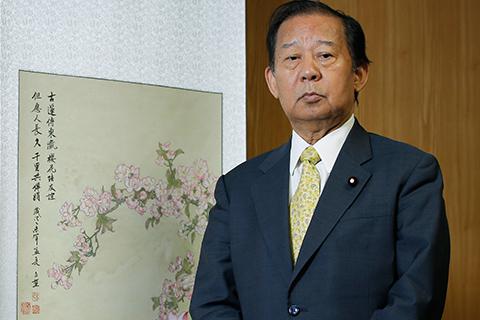 日本自民党干事长二阶俊博/资料图