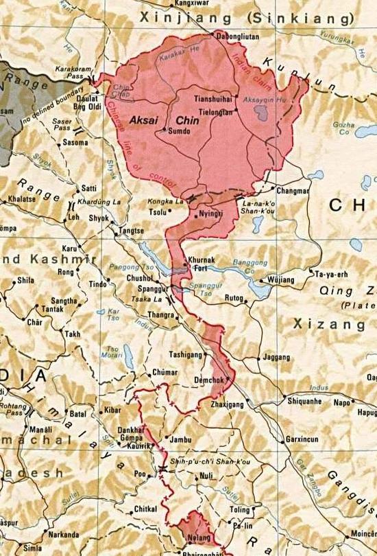 从中印边境看印度野心:据点比中国多且军人态度嚣张|中印边界|印度|印