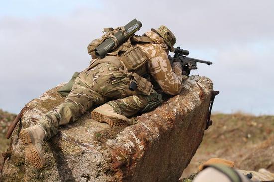 资料图:英国特种空勤团士兵[环球网综合报道]英国特种部队军事机密遭"