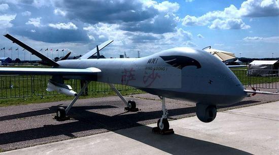 中国无人攻击机称雄莫斯科航展给曾经的老师上课