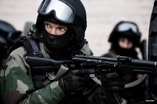 资料图:俄罗斯特警