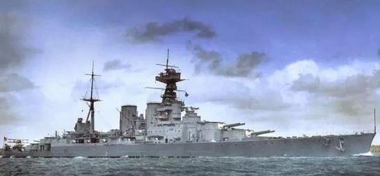 英国本土舰队的实力仍足以让德国海军绝望作为对比,英国皇家海军的